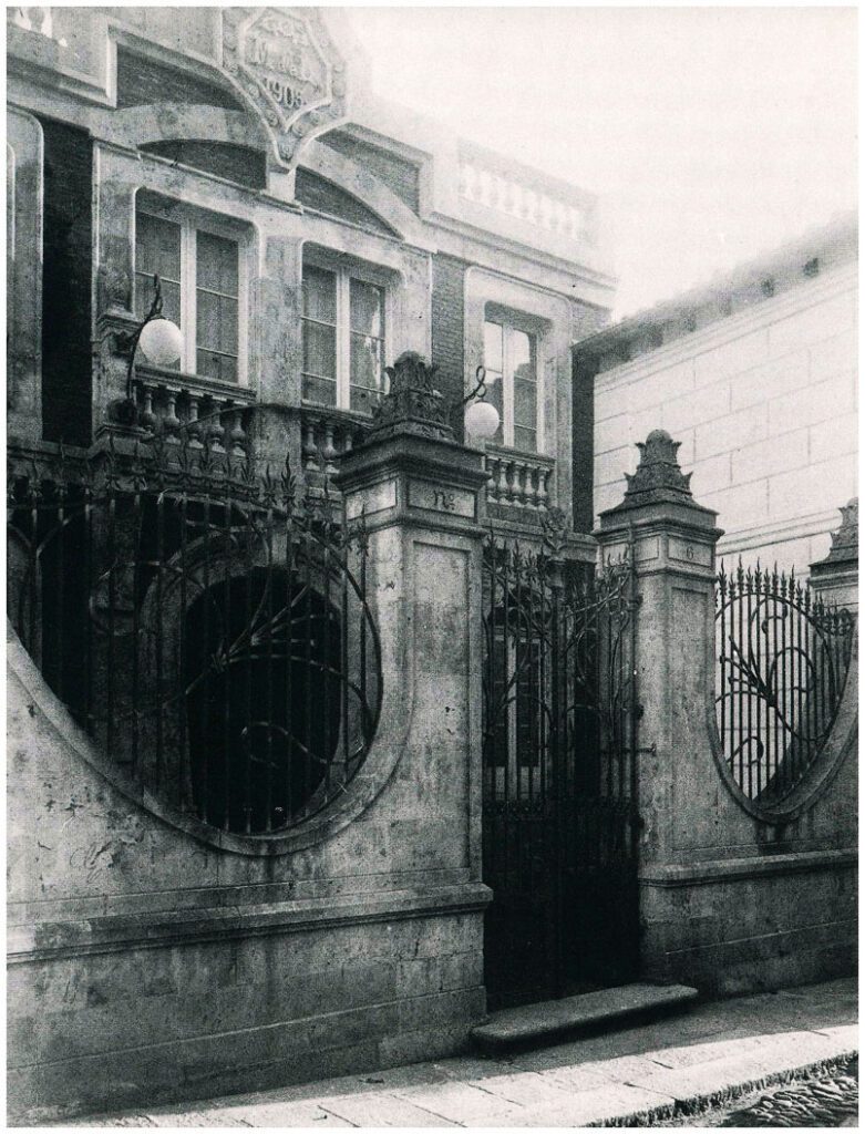 Estancia de la Casa Lis en 1905.
Fotografía: Archivo Gombau. Filmoteca Regional de Castilla y León. 03