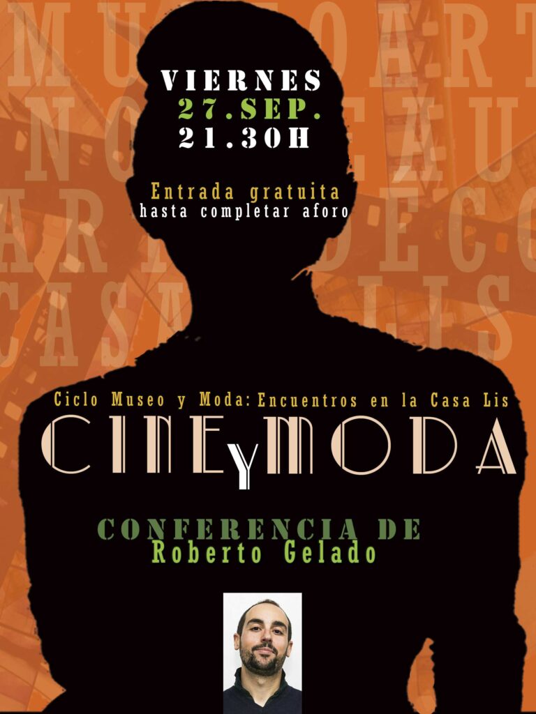 Conferencia de Roberto Gelado en el ciclo Museo y Moda en la Casa Lis. 