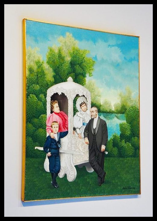 Llegada de la obra de Isabel Villar sobre la Familia Lis a l Museo Art Nouveau y Art Déco - Casa Lis 02