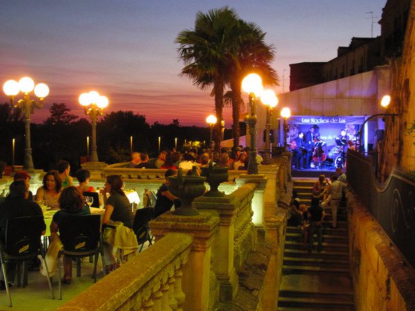 La Terraza de Lis del Museo Art Nouveau y Art Déco durante 'Las Noches de Lis' 2011