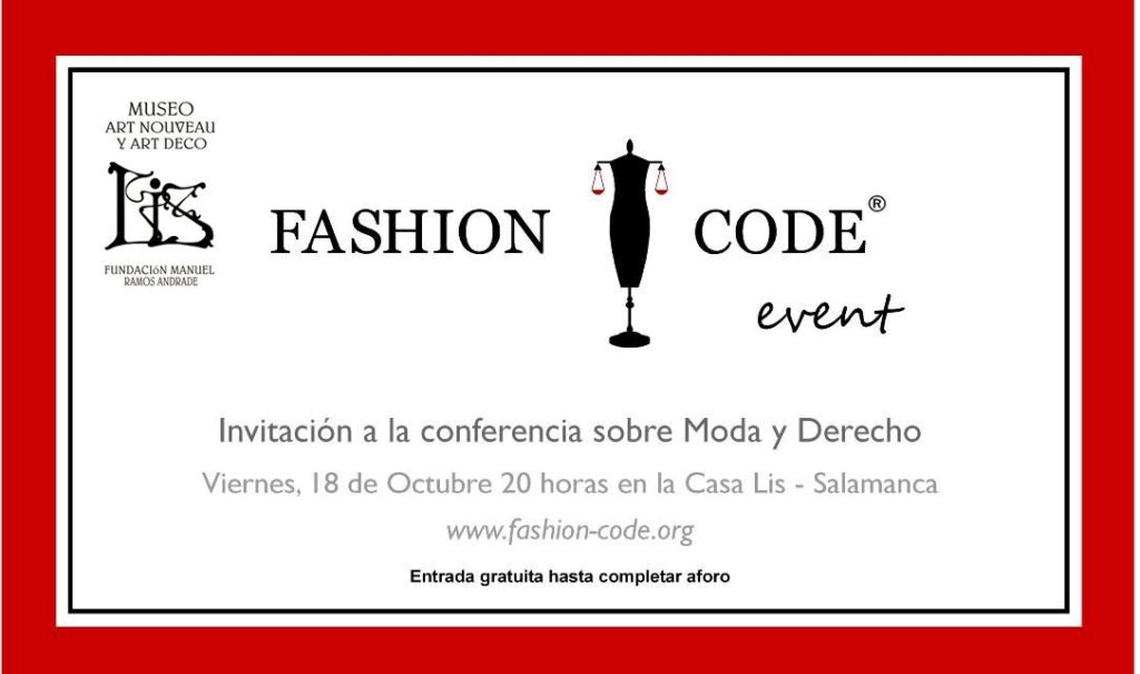 Evento derecho y moda