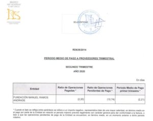 PAGO MEDIO A PROVEEDORES SEGUNDO TRIMESTRE 2020