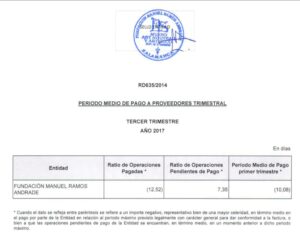 PAGO MEDIO A PROVEEDORES TERCER TRIMESTRE 2017